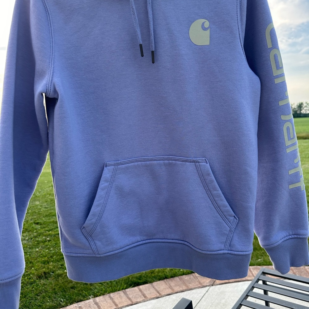 Carhartt Lavender Hoodie with Logo